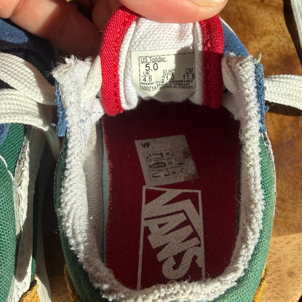 Old Skool Color block Sneakers || Vans - Picture 6 of 6